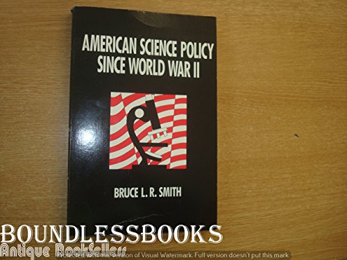 Beispielbild fr American Science Policy Since World War II zum Verkauf von Wonder Book