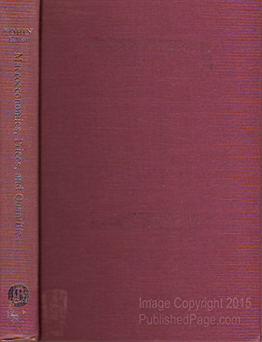 Imagen de archivo de Macroeconomics, Prices, and Quantities : Essays in Memory of Arthur M. Okun a la venta por Better World Books: West