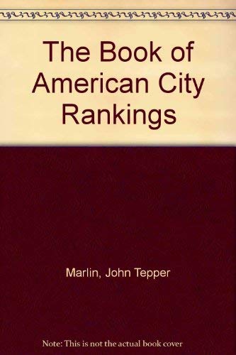 Beispielbild fr Book of American City Rankings/31771 zum Verkauf von Wonder Book