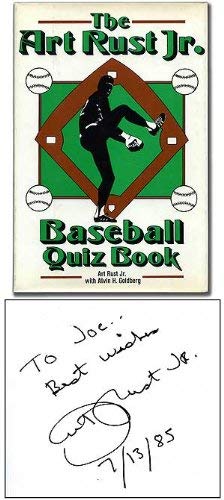 9780816010875: The Art Rust Jr. Baseball Quiz Book