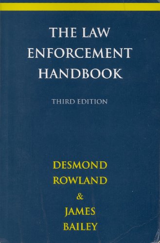 Imagen de archivo de The Law Enforcement Handbook a la venta por ThriftBooks-Atlanta
