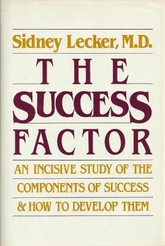 Beispielbild fr The Success Factor zum Verkauf von Top Notch Books