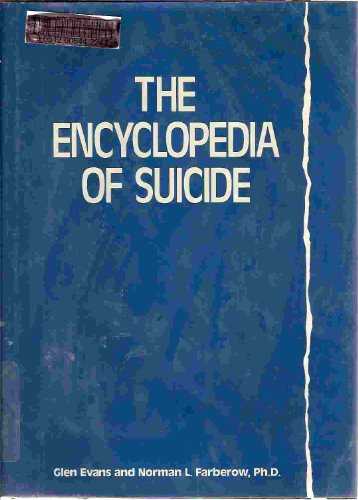 9780816013975: The Encyclopedia of Suicide