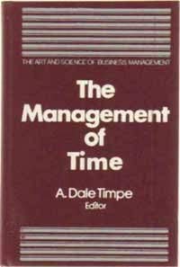 Imagen de archivo de The Management of Time a la venta por Better World Books