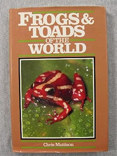 Imagen de archivo de Frogs and Toads of the World (Of the World Series) a la venta por HPB-Emerald