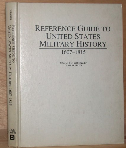 Stock image for Reference Guide to United States Military History for sale by ThriftBooks-Atlanta