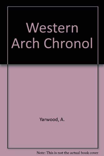 Beispielbild fr A Chronology of Western Architecture zum Verkauf von Wonder Book