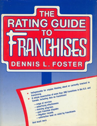 Beispielbild fr The Rating Guide to Franchises zum Verkauf von Better World Books