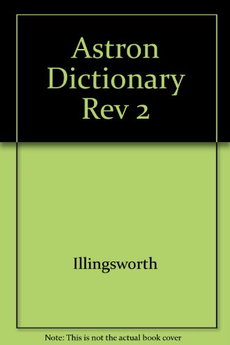 9780816018925: Astron Dictionary Rev 2