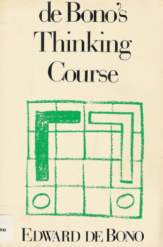 Imagen de archivo de De Bono's Thinking Course a la venta por SecondSale