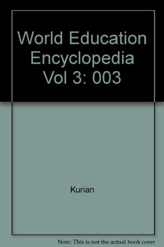 9780816020546: World Education Encyclopedia Vol 3: 003