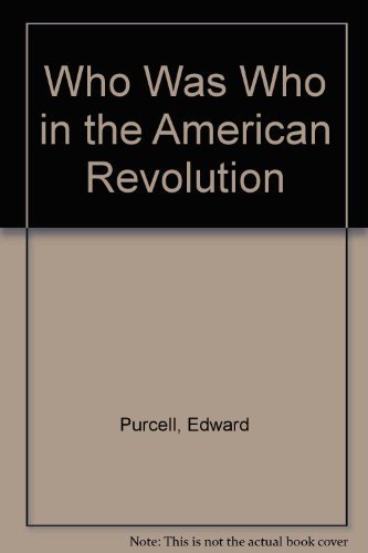 Imagen de archivo de Who Was Who in the American Revolution a la venta por Better World Books