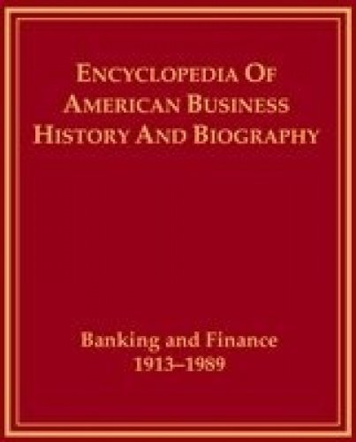Beispielbild fr Banking and Finance 1913-1989 zum Verkauf von Better World Books