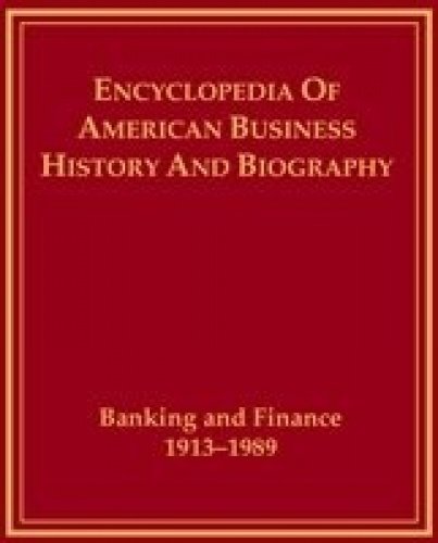 Imagen de archivo de Banking and Finance 1913-1989 a la venta por Better World Books