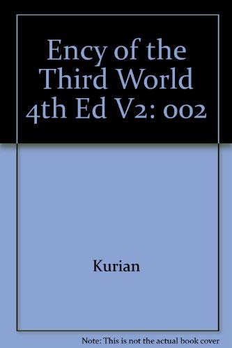 9780816022632: Ency of the Third World 4th Ed V2: 002