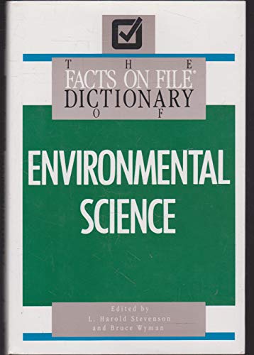 Stock image for The Facts on File Dictionary of Environmental Science for sale by HPB-Red