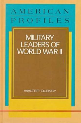 Imagen de archivo de Military Leaders of World War II a la venta por Better World Books