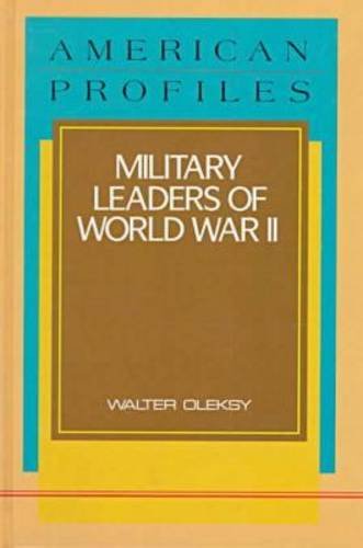 Stock image for Military Leaders of World War II for sale by Better World Books