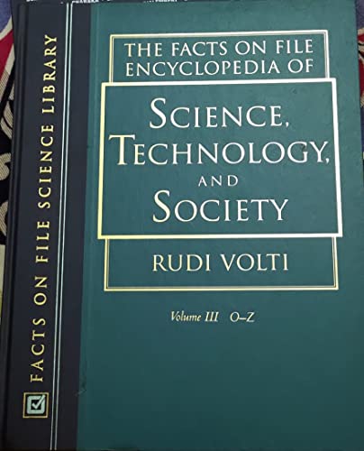 Beispielbild fr Facts on File Encyclopedia of Science Technology and Society , 3 VOL SET zum Verkauf von Basi6 International