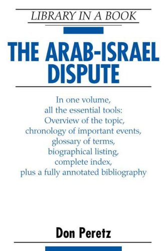 Beispielbild fr The Arab-Israel Dispute zum Verkauf von Better World Books