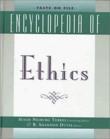 Stock image for Encyclopedia of Ethics for sale by Better World Books