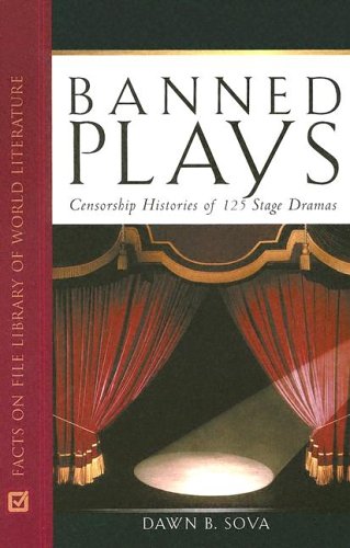 Beispielbild fr Banned Plays : Censorship Histories of 125 Stage Dramas zum Verkauf von Better World Books