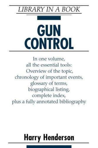 Imagen de archivo de Gun Control a la venta por Foggy Mountain Books