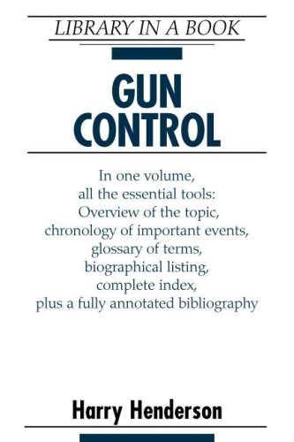 9780816040315: Gun Control (Library in a Book)