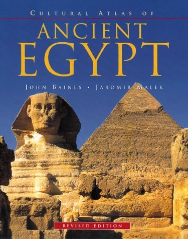 Stock image for Cultural Atlas of Ancient Egypt for sale by BooksRun