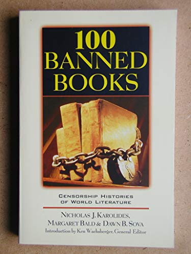 Stock image for 100 Banned Books: Censorship Histories of World Literature for sale by Wonder Book