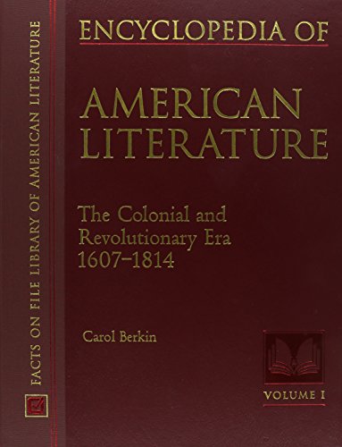 Imagen de archivo de Encyclopedia of American Literature a la venta por Better World Books