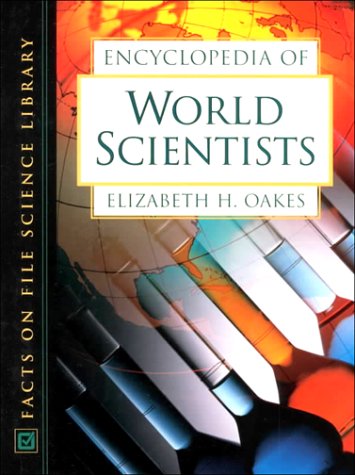 Beispielbild fr Encyclopedia of World Scientists zum Verkauf von Better World Books