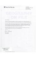 Geography on File 2000: Update (GEOGRAPHY ON FILE UPDATE) (9780816041510) by Facts On File Inc.