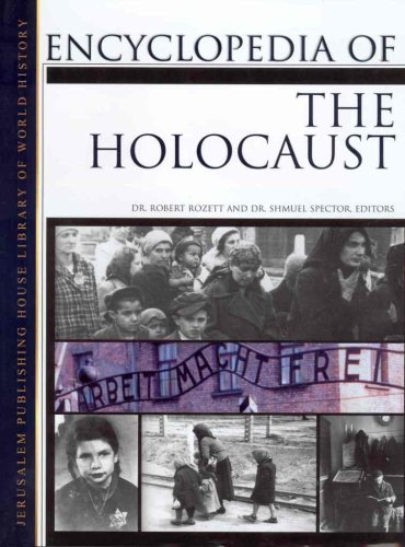 Stock image for Encyclopedia of the Holocaust for sale by HPB-Red