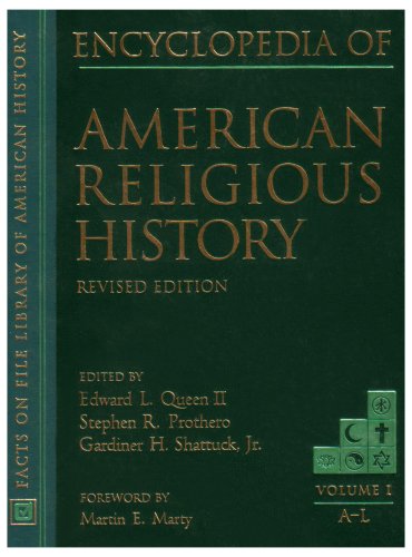 Beispielbild fr Encyclopedia of American Religious History zum Verkauf von Better World Books