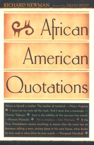 9780816044399: African American Quotations
