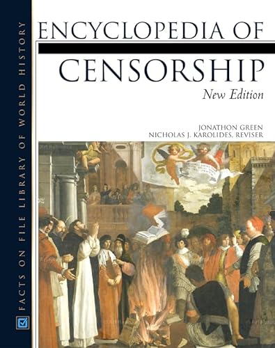 9780816044641: Encyclopedia of Censorship (Facts on File Library of World History)
