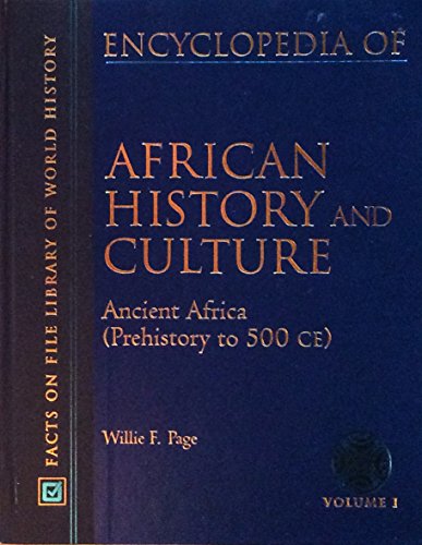 Encyclopedia of African History and Culture (Facts on File Library of World History - 3 Vol. Set) - Page, Willie F.