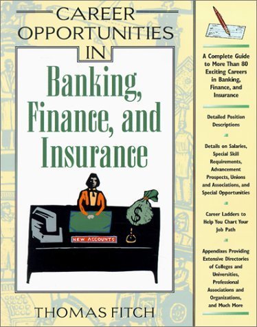 Stock image for Banking, Finance, and Insurance (Career Opportunities) for sale by Redux Books