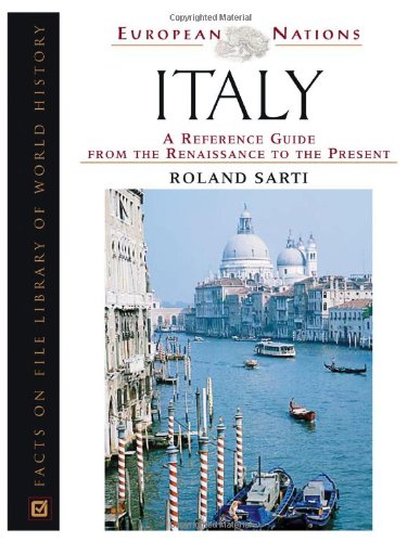 Beispielbild fr Italy : A Reference Guide from the Renaissance to the Present zum Verkauf von Better World Books