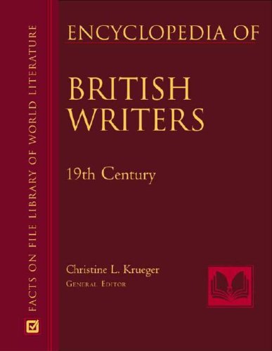 Encyclopedia of British Writers: 19th and 20th Centuries (Facts on File Library of World Literature) (9780816046706) by Book Builders Llc