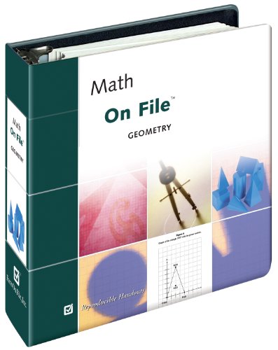 Math on File Geometry (Facts on File Math Library) (9780816048564) by Alexander, James