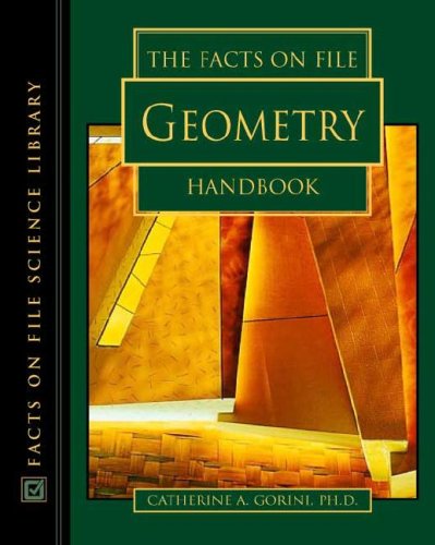 Beispielbild fr Facts on File Geometry Handbook zum Verkauf von Better World Books