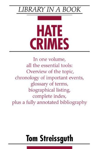 9780816048793: Hate Crimes (Library in a Book)