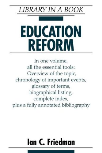 Stock image for Education Reform (Library in a Book) for sale by Books From California