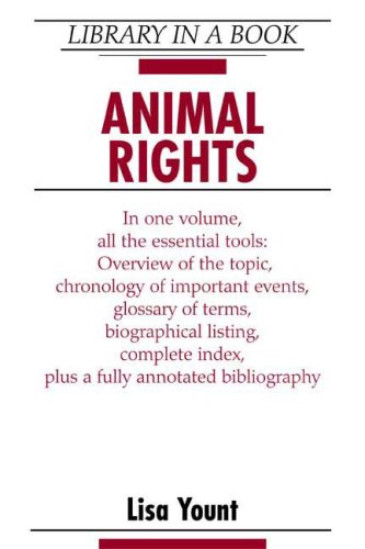 9780816050277: Animal Rights (Library in a Book)