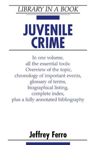 Beispielbild fr Juvenile Crime zum Verkauf von Better World Books