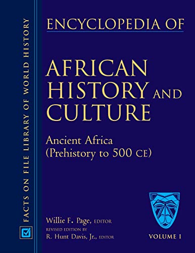 Encyclopedia Of African History And Culture, 5 Vol. Set (9780816051991) by Page, Willie F; R Hunt Daves, Jr / The Learning Source