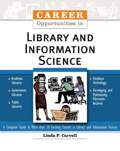 Beispielbild fr Career Opportunities In Library And Information Science zum Verkauf von Better World Books