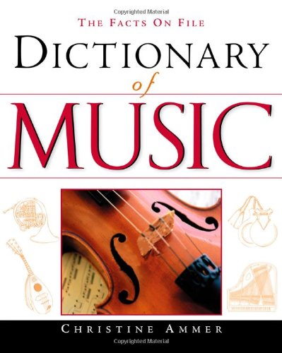 9780816052660: The Facts on File Dictionary of Music